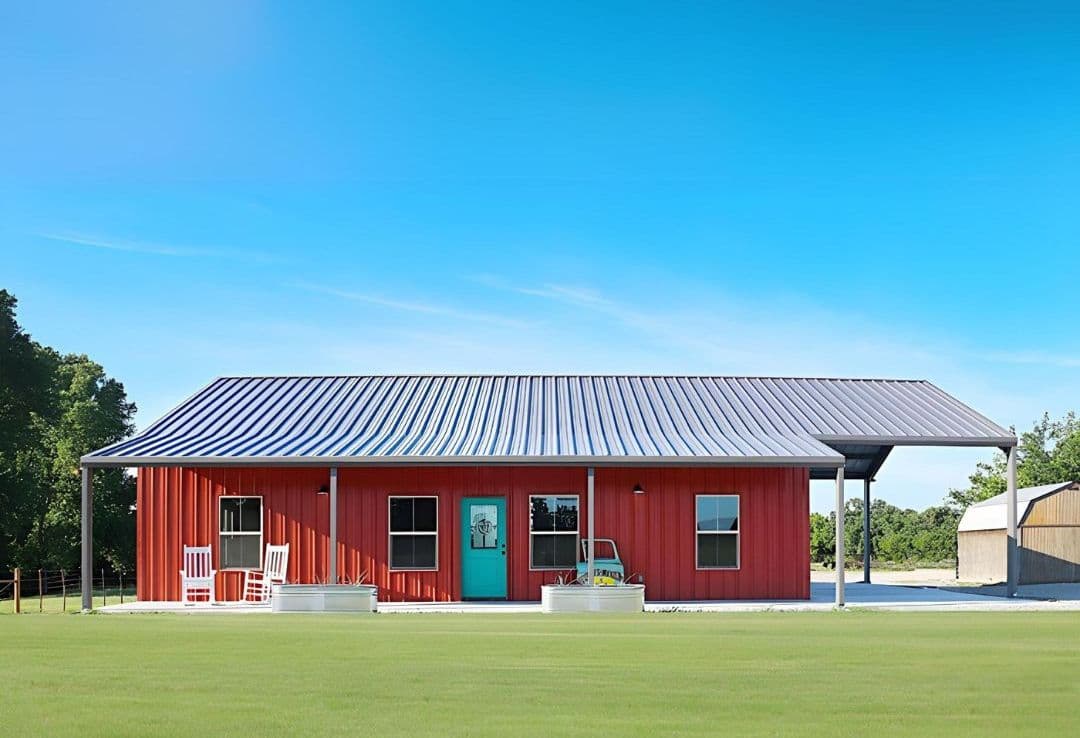 Barndominium One-Floor Tiny Home by Metal America